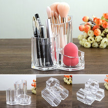 Load image into Gallery viewer, Makeup Brush Lipstick Tube Transparent Acrylic Eyebrow Pencil Storage Box