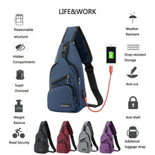 Load image into Gallery viewer, 10L Backpack Chest Cross Body One Strap Shoulder Day Pack for Men Women