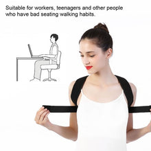 Load image into Gallery viewer, Back Shoulder Posture Correction Band Humpback Back Pain Relief Corrector Brace