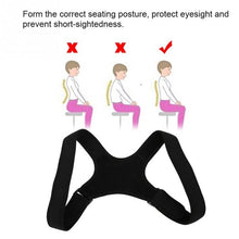 Load image into Gallery viewer, Back Shoulder Posture Correction Band Humpback Back Pain Relief Corrector Brace