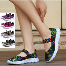Load image into Gallery viewer, Women's Breathable Mesh Fabric Soft Sneaker