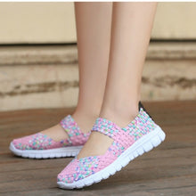 Load image into Gallery viewer, Women's Breathable Mesh Fabric Soft Sneaker