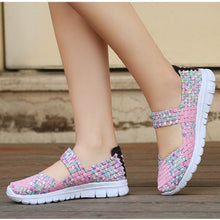 Load image into Gallery viewer, Women's Breathable Mesh Fabric Soft Sneaker