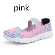 Load image into Gallery viewer, Women's Breathable Mesh Fabric Soft Sneaker