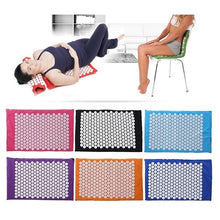 Load image into Gallery viewer, Acupressure Mat Body Foot Massage Cushion Shakti Mat Yoga Message