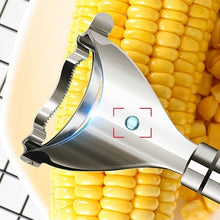 Load image into Gallery viewer, Stainless Steel Corn Cutter Peeler Stripper Corn Thresher Tool Slicer Corn Stripper