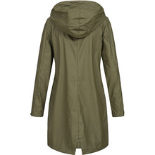 Load image into Gallery viewer, Women's Waterproof RainCoat Jacket Hooded Outdoor Coats