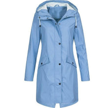 Load image into Gallery viewer, Women's Waterproof RainCoat Jacket Hooded Outdoor Coats