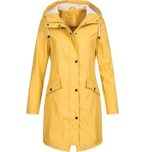 Load image into Gallery viewer, Women's Waterproof RainCoat Jacket Hooded Outdoor Coats