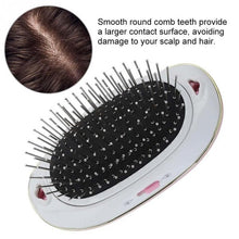 Load image into Gallery viewer, Portable Electric Ionic Straight Hair Comb Takeout Mini Hair Brush Massage Comb