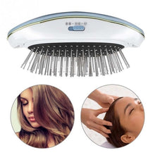 Load image into Gallery viewer, Portable Electric Ionic Straight Hair Comb Takeout Mini Hair Brush Massage Comb