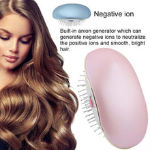Load image into Gallery viewer, Portable Electric Ionic Straight Hair Comb Takeout Mini Hair Brush Massage Comb