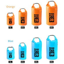 Load image into Gallery viewer, PVC 5L/10L/20L/30L Outdoor Waterproof Bag