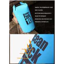 Load image into Gallery viewer, PVC 5L/10L/20L/30L Outdoor Waterproof Bag