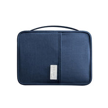 Load image into Gallery viewer, RFID Blocking Travel Card Storage Bag Passport Document Wallet Organizer Holder