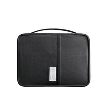 Load image into Gallery viewer, RFID Blocking Travel Card Storage Bag Passport Document Wallet Organizer Holder