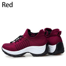 Load image into Gallery viewer, Women's Sneakers Casual Shoes Wedge Ladies Running Shoes