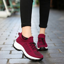 Load image into Gallery viewer, Women's Sneakers Casual Shoes Wedge Ladies Running Shoes