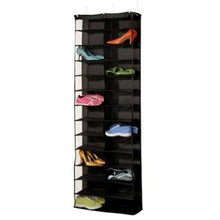 Load image into Gallery viewer, Shoe Rack Storage Organizer Holder Folding Hanging Door Closet 26 Pocket