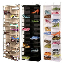 Load image into Gallery viewer, Shoe Rack Storage Organizer Holder Folding Hanging Door Closet 26 Pocket