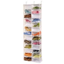 Load image into Gallery viewer, Shoe Rack Storage Organizer Holder Folding Hanging Door Closet 26 Pocket