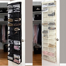 Load image into Gallery viewer, Shoe Rack Storage Organizer Holder Folding Hanging Door Closet 26 Pocket