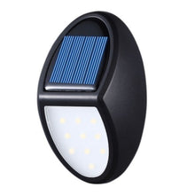 Load image into Gallery viewer, 10 LED Automatically Turns On Waterproof  Solar Power Wall Light Garden Lighting
