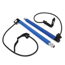 Load image into Gallery viewer, Portable Pilates Stick Resistance Band Fitness Equipments