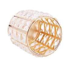 Load image into Gallery viewer, Glitter Metal Makeup Brush Storage Holder Cosmetic Crystal Organizer