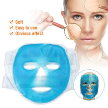 Load image into Gallery viewer, Gel Ice Pack Cooling Face Mask Pain Headache Relief Pillow Relaxing Face Massage