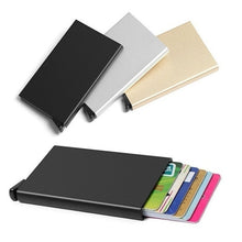 Load image into Gallery viewer, RFID Blocking Mens Credit Card Automatic Card Sets