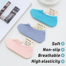 Load image into Gallery viewer, 10Pairs/5Pairs Women Men Cotton No Show Socks Non Slip Thin Low Cut Casual Socks