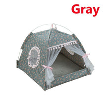 Load image into Gallery viewer, Removable Pet Dog Cat Tent Folding Pet Dog Cat Playing House