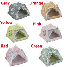 Load image into Gallery viewer, Removable Pet Dog Cat Tent Folding Pet Dog Cat Playing House