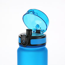 Load image into Gallery viewer, 350ML/500ML/650ML/1L Sport Water Bottle Suitable for Men Women Outdoor Travel Portable Leakproof Tritan Plastic Drink Bottle