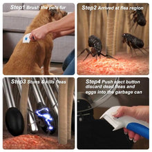Load image into Gallery viewer, Pets Dogs & Cats Electronic Flea Comb for Kills, Stuns and Remove Lice & Eggs
