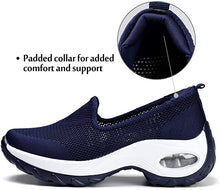 Load image into Gallery viewer, Womens Trainers Breathable Running Shoes Air Cushion Slip On Walking Shoes