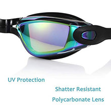 Load image into Gallery viewer, Anti Fog UV Protection Triathlon Swim Goggles with Free Protection Case