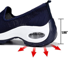 Load image into Gallery viewer, Womens Trainers Breathable Running Shoes Air Cushion Slip On Walking Shoes