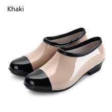 Load image into Gallery viewer, Women Waterproof Rain and Garden Shoe Slip On Low Boot