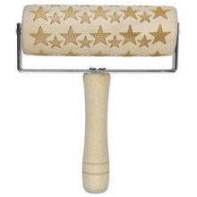 Load image into Gallery viewer, Wooden Rolling Pin Embossing Baking Cookies Biscuit Christmas Dough Roller