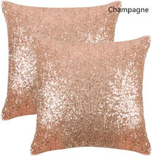 Load image into Gallery viewer, Shiny Sparkling Sequin Christmas Decorative Cushion Covers Pillowcases