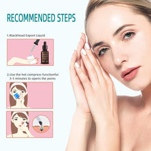 Load image into Gallery viewer, Rechargeable Electric Vacuum Blackhead Remover Cleanser with 4 Replaceable Heads