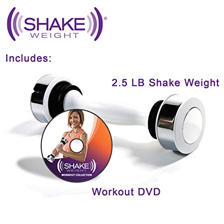 Generic Ladies Dumbbell Shake Weight Keep Fitness Exercise Free DVD Upper  Body Women 8.7x32.5x13cm