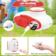 Load image into Gallery viewer, 1080P HD Children Action Camera Portable Rechargeable Toddler Video Recorder Kids Camera