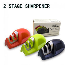 Load image into Gallery viewer, Two-stage Sharpener Grindstone Steel