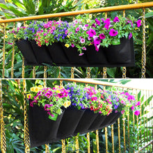 Load image into Gallery viewer, Vertical Hanging Garden Planter Layout Waterproof Wall Mount Hanging Flower Pot
