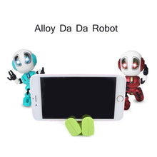Load image into Gallery viewer, Smart Robot Toy Electronic Action Figure Toy Intelligent Sound Recording Function Alloy Robot LED Lighting Toys