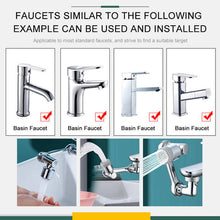 Load image into Gallery viewer, 360° Rotary Water Bubbler Extension Faucet Fit for G1/2 Faucet