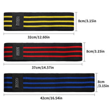 Load image into Gallery viewer, Fabric Booty Resistance Bands Hip Circle Exercise Cotton Bands Thigh Butt Squat Fitness Rubber Bands Elastic Workout Glute Loop